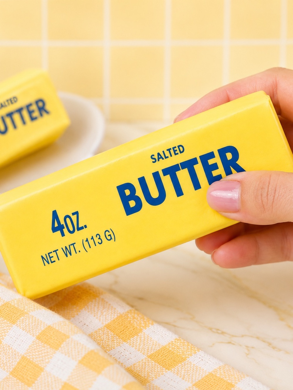 Salted Butter Small Squishy